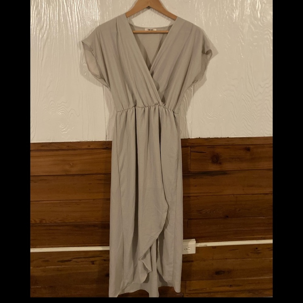 Tan Dress